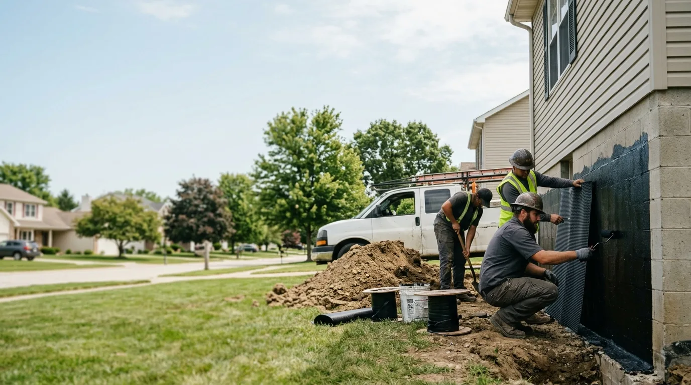 Basement Waterproofing in Clive, IA near me